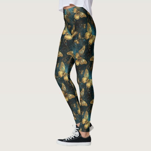 Golden Butterflies Leggings (Links)