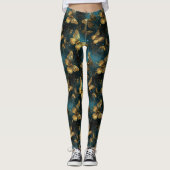 Golden Butterflies Leggings (Voorkant)