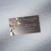 Golden Butterflies Magnetisch Visitekaartje (Voorbeeld)