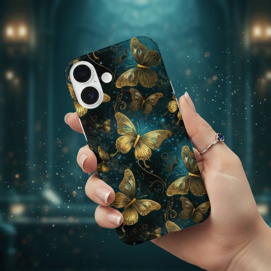 Golden Butterflies nauwelijks daar iPhone 16 Hoesj Case-Mate iPhone Case