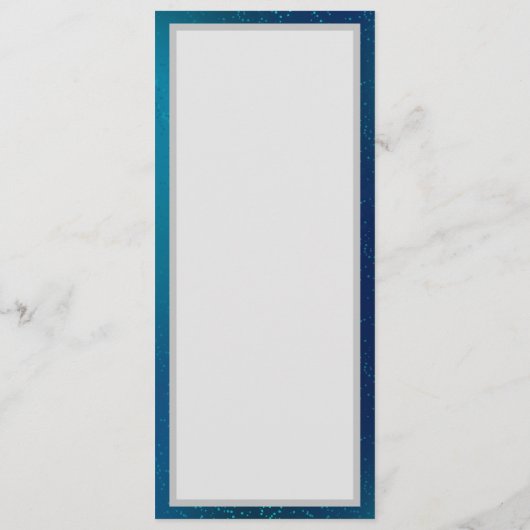 Golden Butterflies op een blauwe achtergrond Advieskaart (Achterkant)