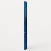 Golden Butterflies op een blauwe achtergrond Case-Mate iPhone Case (Achterkant/links)