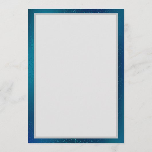 Golden Butterflies op een blauwe achtergrond Menu (Achterkant)