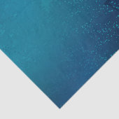 Golden Butterflies op een blauwe achtergrond Tissuepapier (Detail)