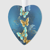 Golden butterflies ornament (voorkant)