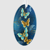 Golden butterflies ornament (voorkant)