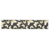 Golden butterflies Pattern 20.bw Black BG Medium Tafelloper (Horizontaal)