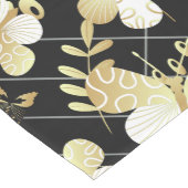 Golden butterflies Pattern 20.bw Black BG Medium Tafelloper (Hoek)