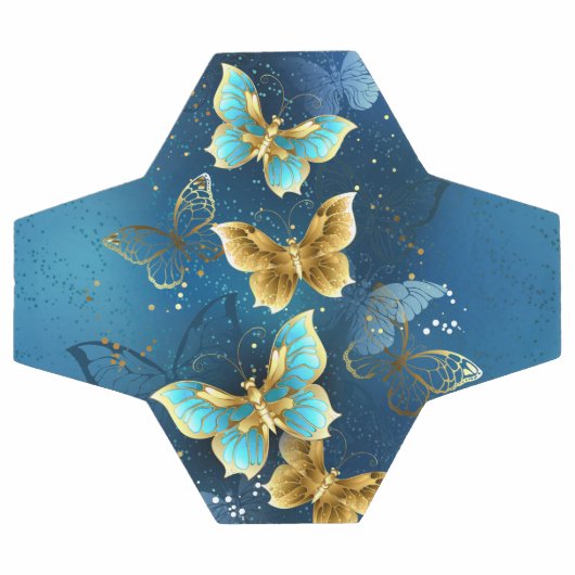 Golden butterflies voetbal (Enkel)