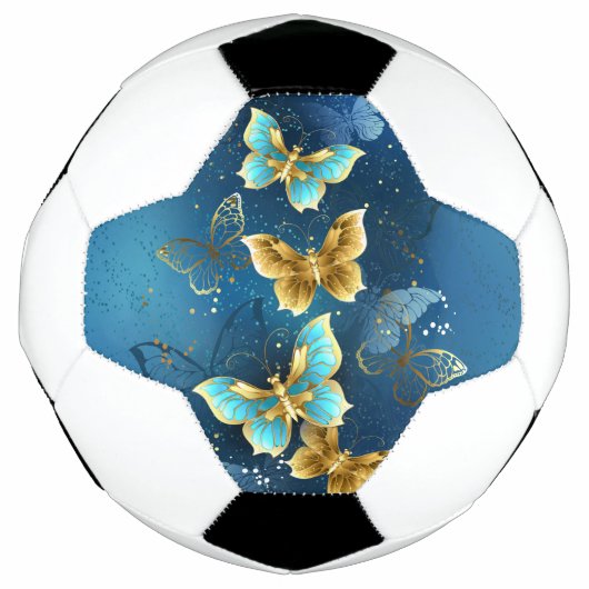 Golden butterflies voetbal (Voorkant)