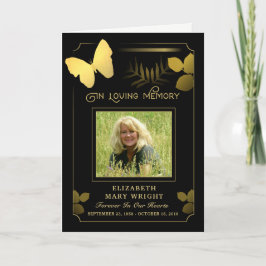 Golden Butterfly Bedankt voor je foto-sympathiekaa