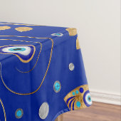 Golden Butterfly Evil Eye Patroon Tafelkleed (Voorbeeld)