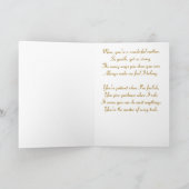 Golden Butterfly Kaart (Binnen)