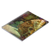 Golden Butterfly, Klimt, kunst, vlinderkunst Notitieboek (Linkerzijde)