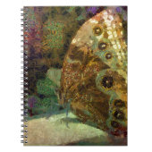 Golden Butterfly, Klimt, kunst, vlinderkunst Notitieboek (Voorkant)