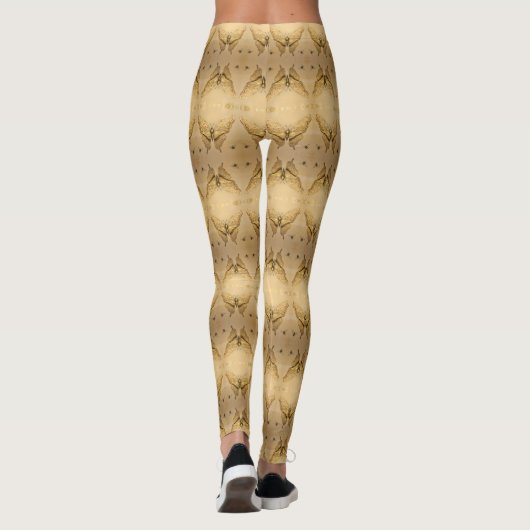Golden Butterfly Leggings (Achterkant)