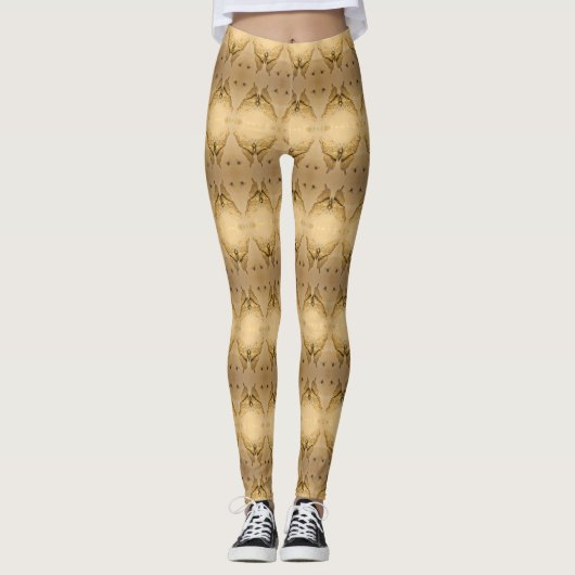 Golden Butterfly Leggings (Voorkant)
