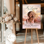 Golden Butterfly Memorial welkomstbord Poster