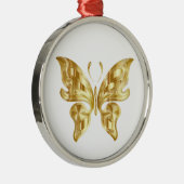 GOLDEN BUTTERFLY METALEN ORNAMENT (Rechts)