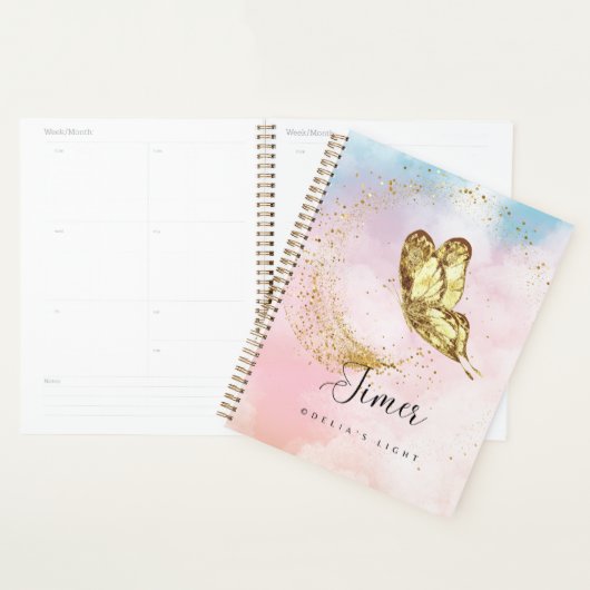 Golden Butterfly Planner (Display)