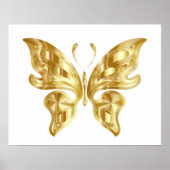 GOLDEN BUTTERFLY POSTER (Voorkant)