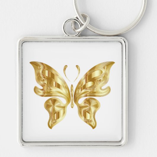 GOLDEN BUTTERFLY SLEUTELHANGER (Voorkant)