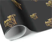 Golden Cadeaus wrapppapier Cadeaupapier (Rol Hoek)
