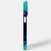 GOLDEN CADUCEUS VETERINAIR SYMBOOL / Blauwgroen bl Case-Mate iPhone Case (Achterkant / Rechts)