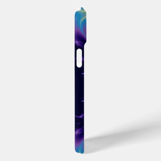 GOLDEN CADUCEUS VETERINAIR SYMBOOL / Paars blauw Case-Mate iPhone Case (Achterkant / Rechts)