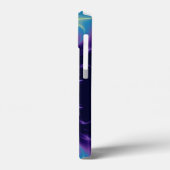 GOLDEN CADUCEUS VETERINAIR SYMBOOL / Paars blauw Case-Mate iPhone Case (Achterkant / Links)