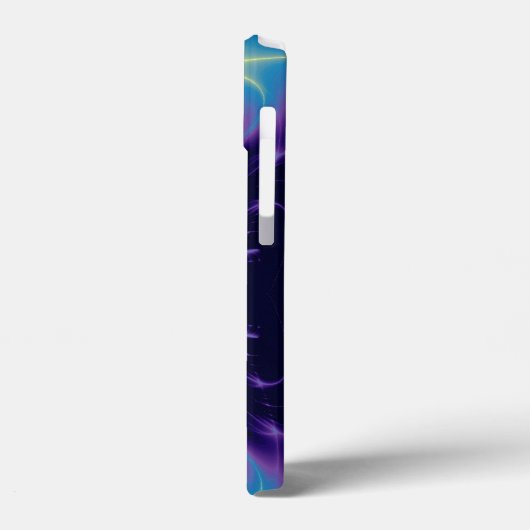 GOLDEN CADUCEUS VETERINAIR SYMBOOL / Paars blauw Case-Mate iPhone Case (Achterkant / Links)