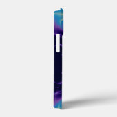 GOLDEN CADUCEUS VETERINAIR SYMBOOL / Paars blauw Case-Mate iPhone Case (Achterkant / Rechts)