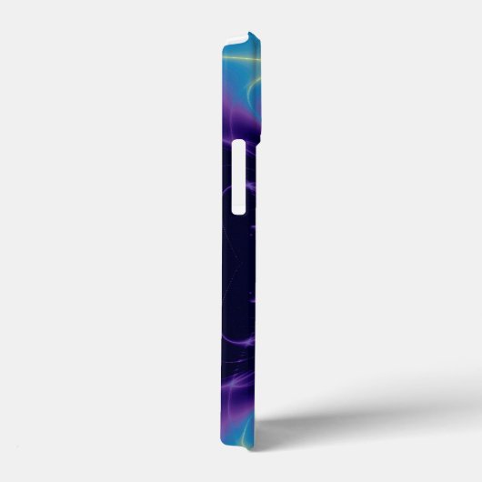 GOLDEN CADUCEUS VETERINAIR SYMBOOL / Paars blauw Case-Mate iPhone Case (Achterkant / Rechts)