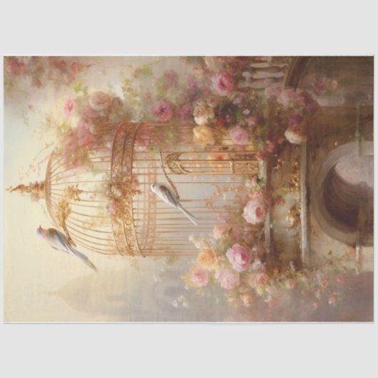 Golden Cage Tissuepapier (Voorkant)