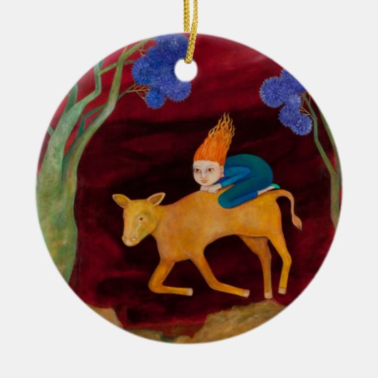 Golden Calf 2 Ornament (Voorkant)