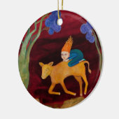 Golden Calf 2 Ornament (Links)