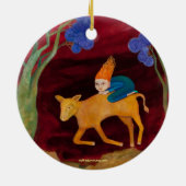 Golden Calf 2 Ornament (Achterkant)