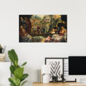 Golden Calf - Jacopo Tintoretto Fine Art Poster (Thuiskantoor)