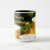 Golden Candles Kerstvakantie Mok (Midden)