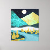 Golden Canvas Afdruk (Voorkant)