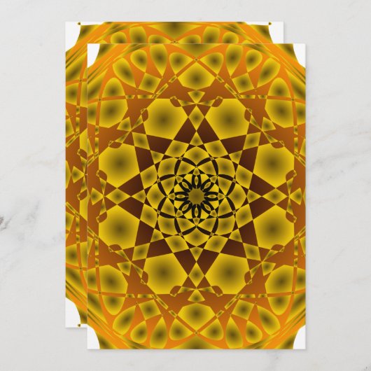 Golden card kaart (Voorkant / Achterkant)