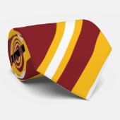 Golden Card Striped Stropdas (Opgerold)