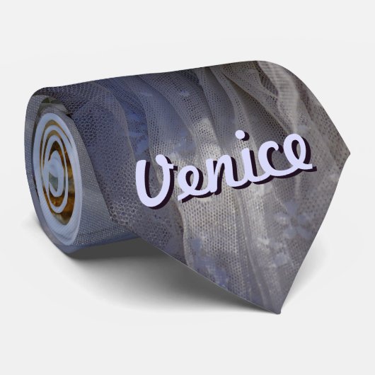 Golden Carnival Masker Stropdas (Opgerold)