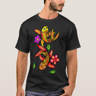 Golden Carp Fish T-shirt
