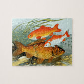  Golden Carp Koi Goldfish Legpuzzel (Horizontaal)