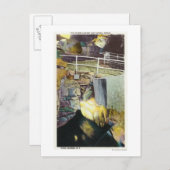 Golden Cascade en Natural Bridge Uitzicht Briefkaart (Voorkant / Achterkant)