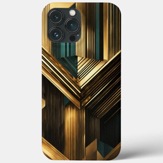 Golden Case-Mate iPhone Case (Achterkant)
