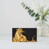 Golden Cat - Visitekaartjes (Staand voorkant)