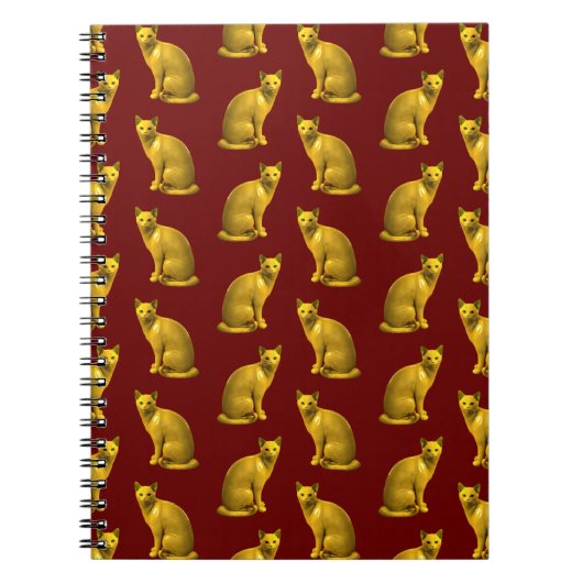 Golden Cats Notitieboek (Voorkant)