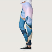 Golden Celestial Peaks Waterverf Leggings (Links)